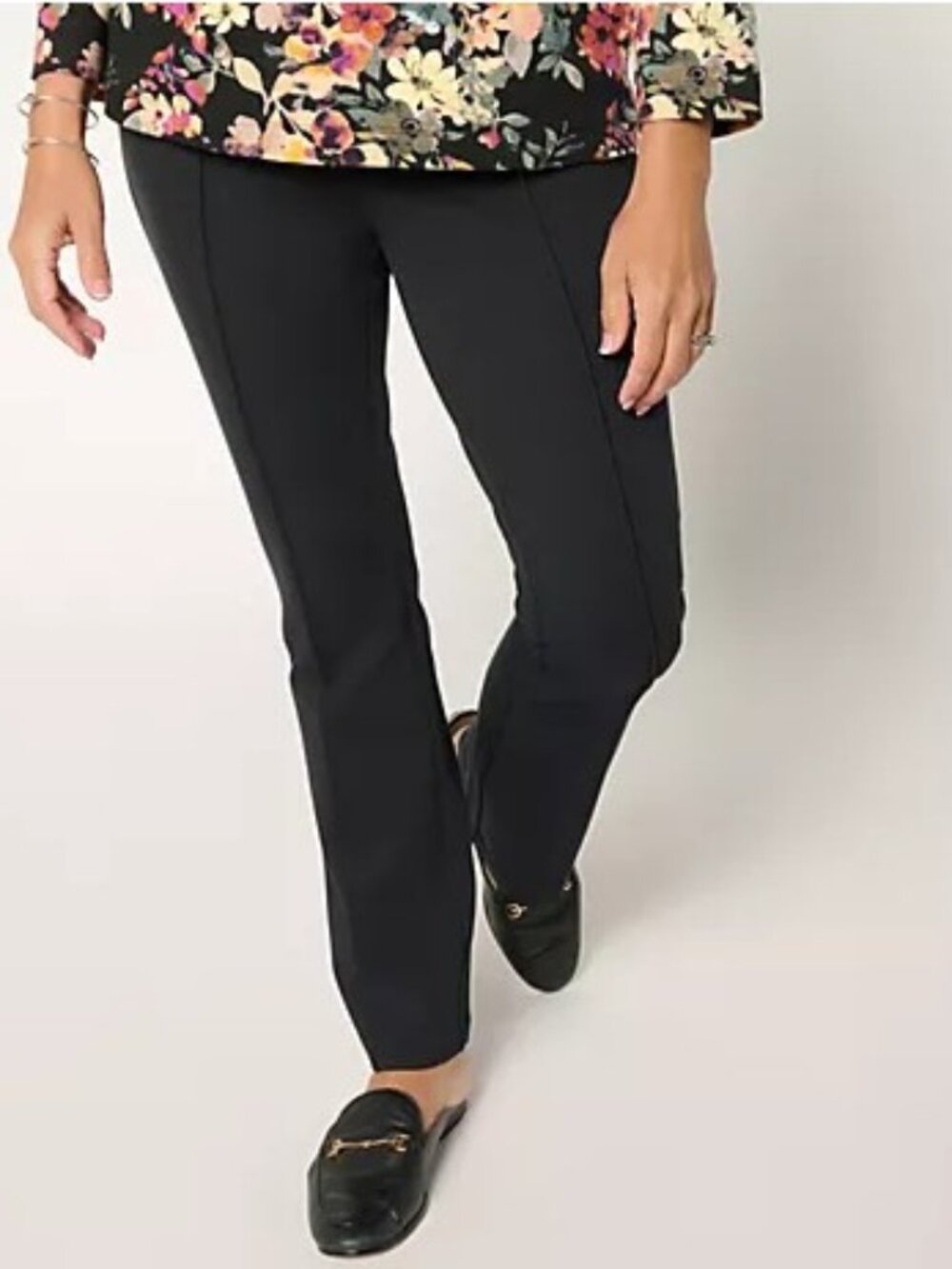 Martha Stewart Signature Petite Knit Ponte Ankle Pants - Size: LP - NIP